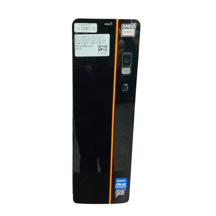PC GEAR SLIM-68A (AMD Radeon HD 8200 R3, 2GB DDR3, 500GB HDD, Windows 10 Pro) Reacondicionado