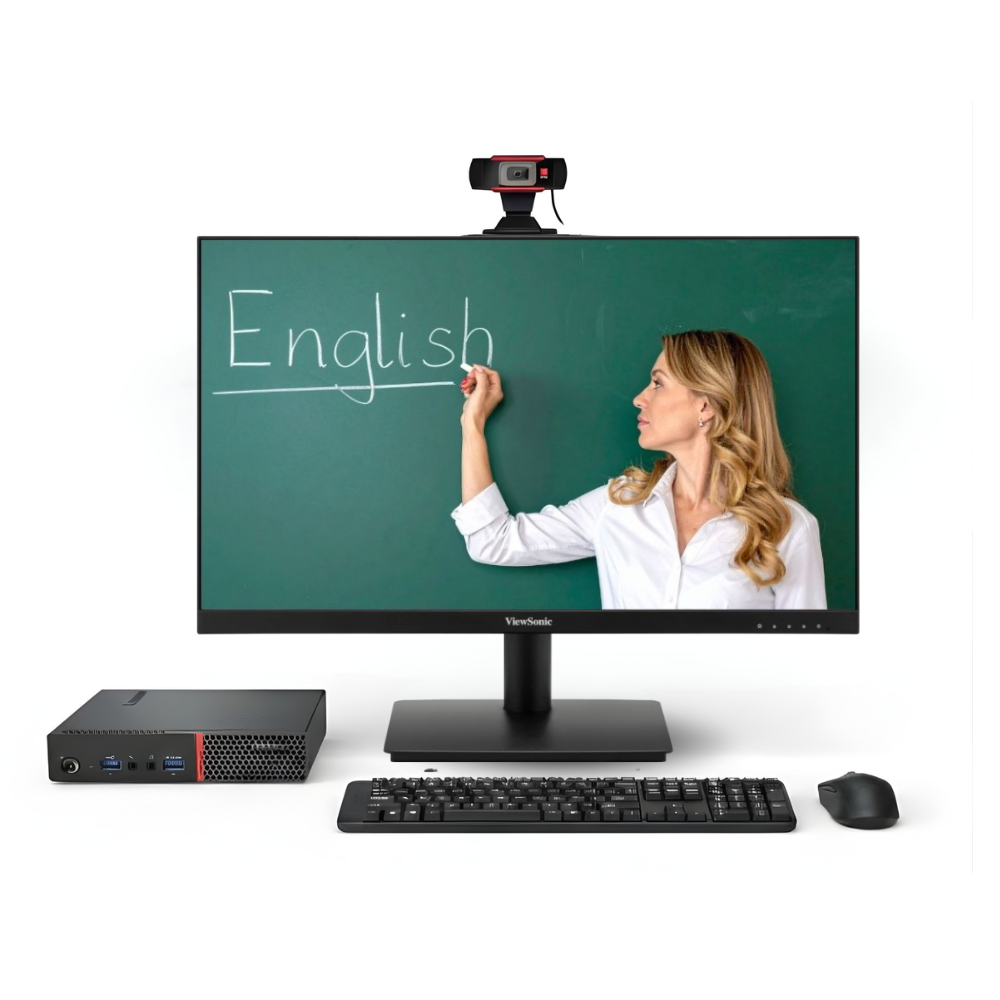 PC Tiny Lenovo ThinkCentre M910q (Core i5 de 6° Generación, 8GB DDR4, 256GB SSD, Windows 11 Pro) Reacondicionado