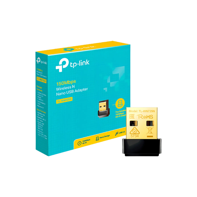 Adaptador USB TP-Link Nano Inalámbrico N de 150Mbps (Nuevo)