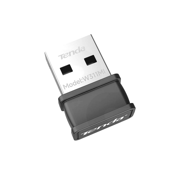 Adaptador Wi-Fi 6 USB Nano Tenda W311MI (AX300, 2.4GHz, Plug & Play)