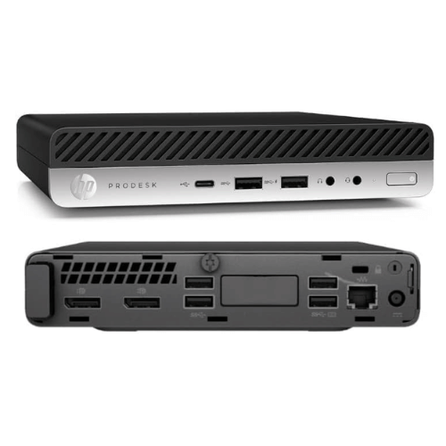 PC Tiny HP Prodesk 600 G5 (Intel Core i7 de 9° Gen, 16GB DDR4, 256GB M.2, WiFi, Windows 11 Pro) Reacondicionado