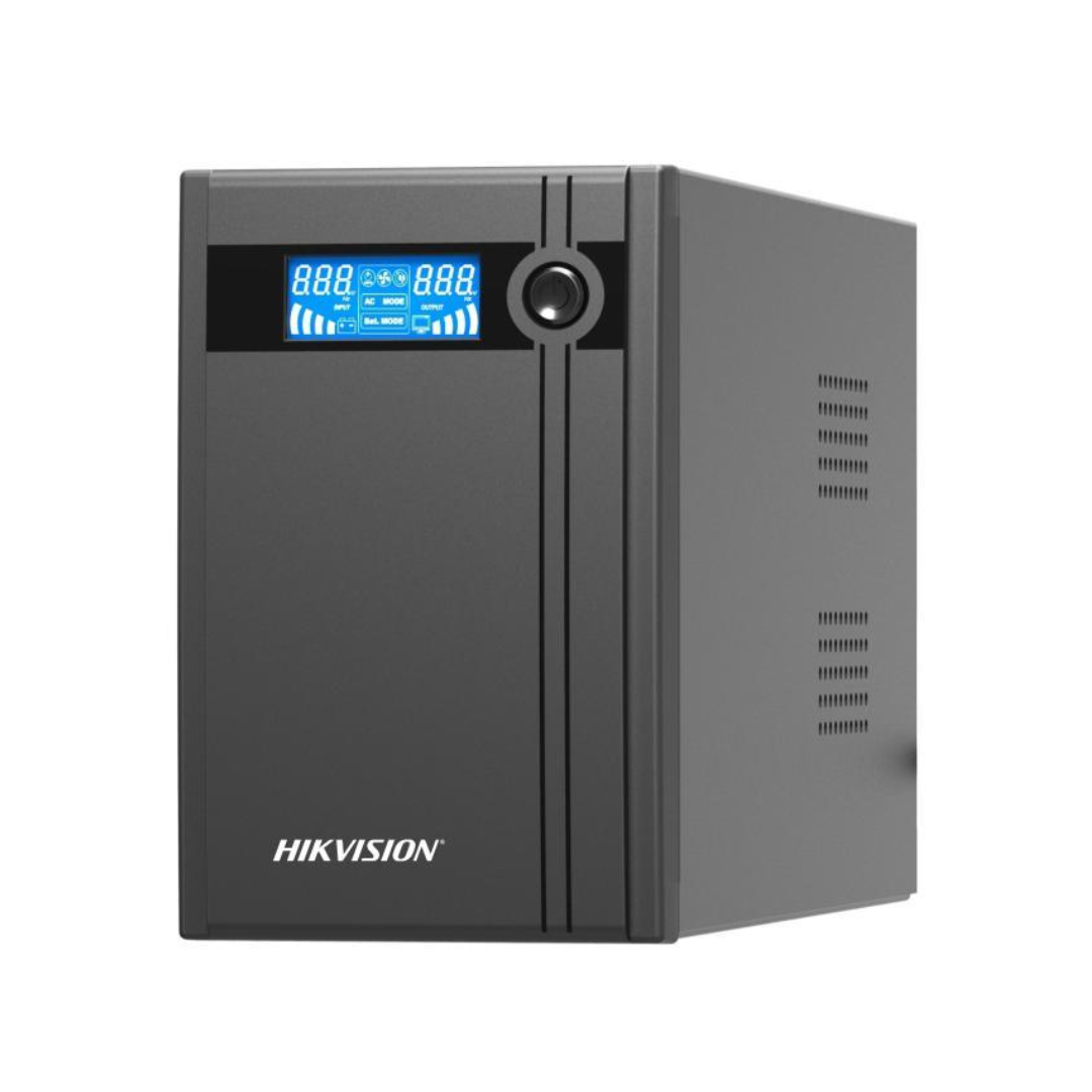 UPS Interactiva Hikvision 2000VA LCD DS-UPS2000 (1200W, 220V, 4 salidas)