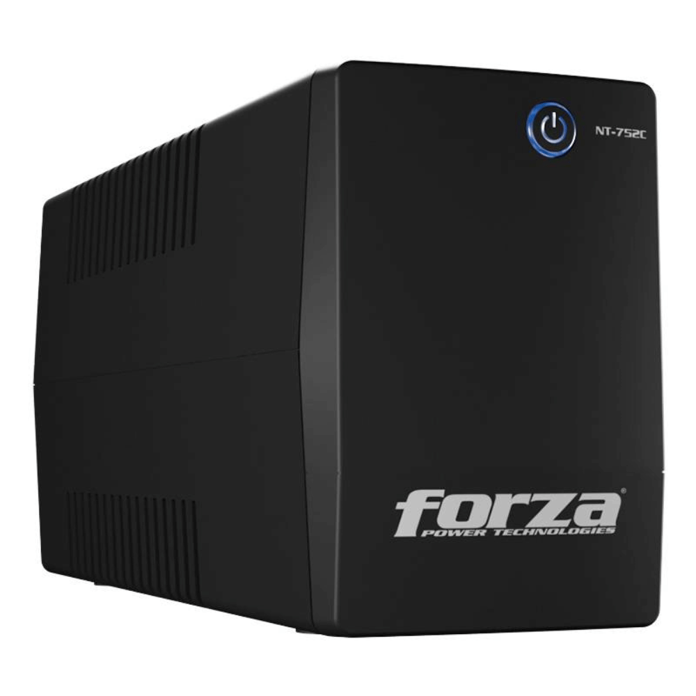 UPS Interactiva Forza NT-762C, 750VA, 375W, 220V, 4 Tomas, Luz LED de estado
