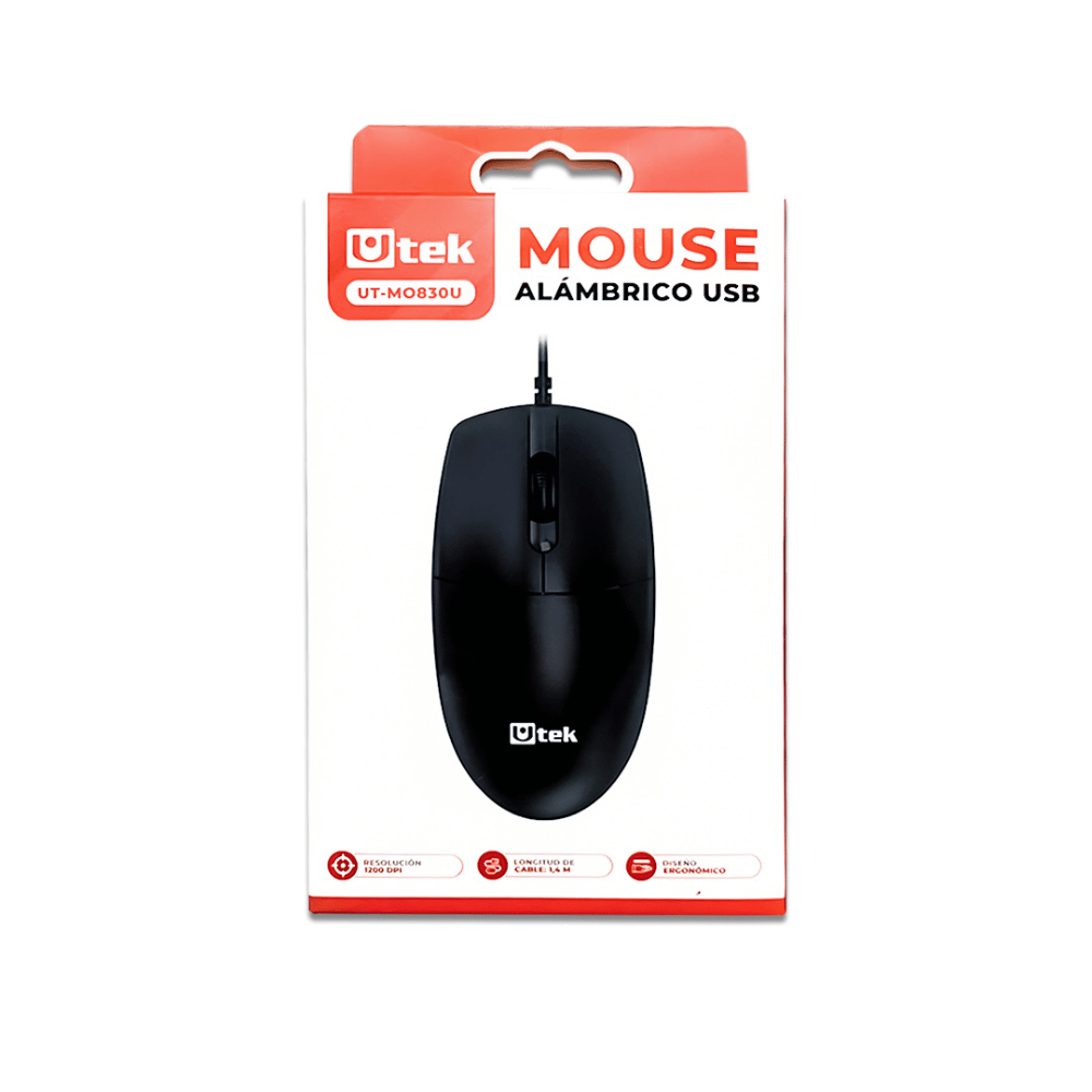 Mouse USB Utek UT-MO830U