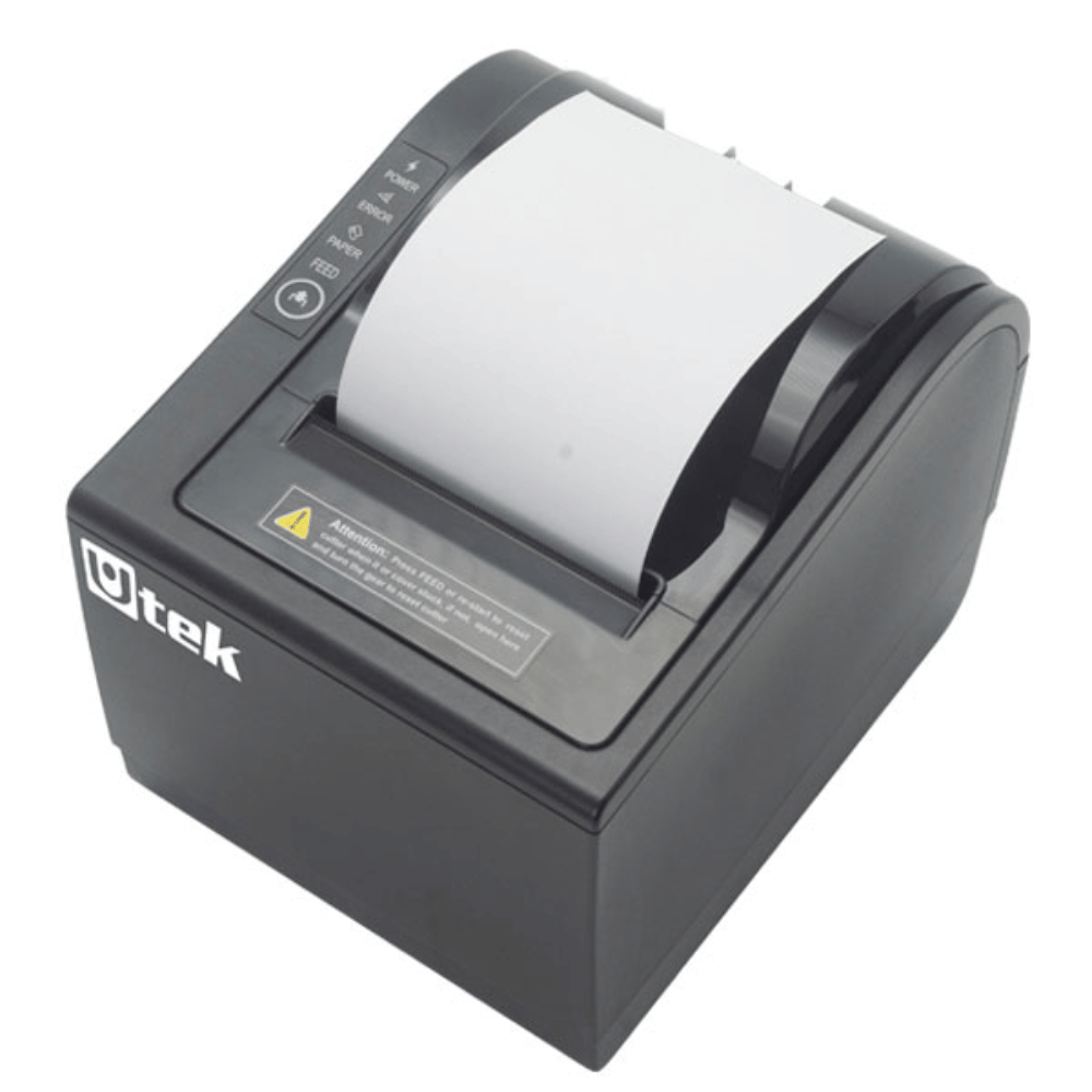Impresora Térmica Utek UT-PRT230UE (LAN, USB, 80/58mm, 230mm/s)