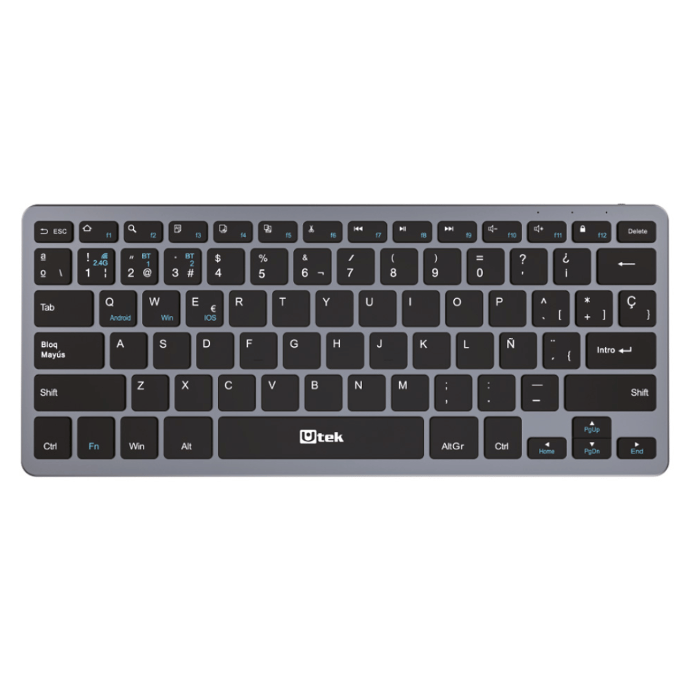 Teclado Bluetooth Recargable Utek UT-KBBT2100