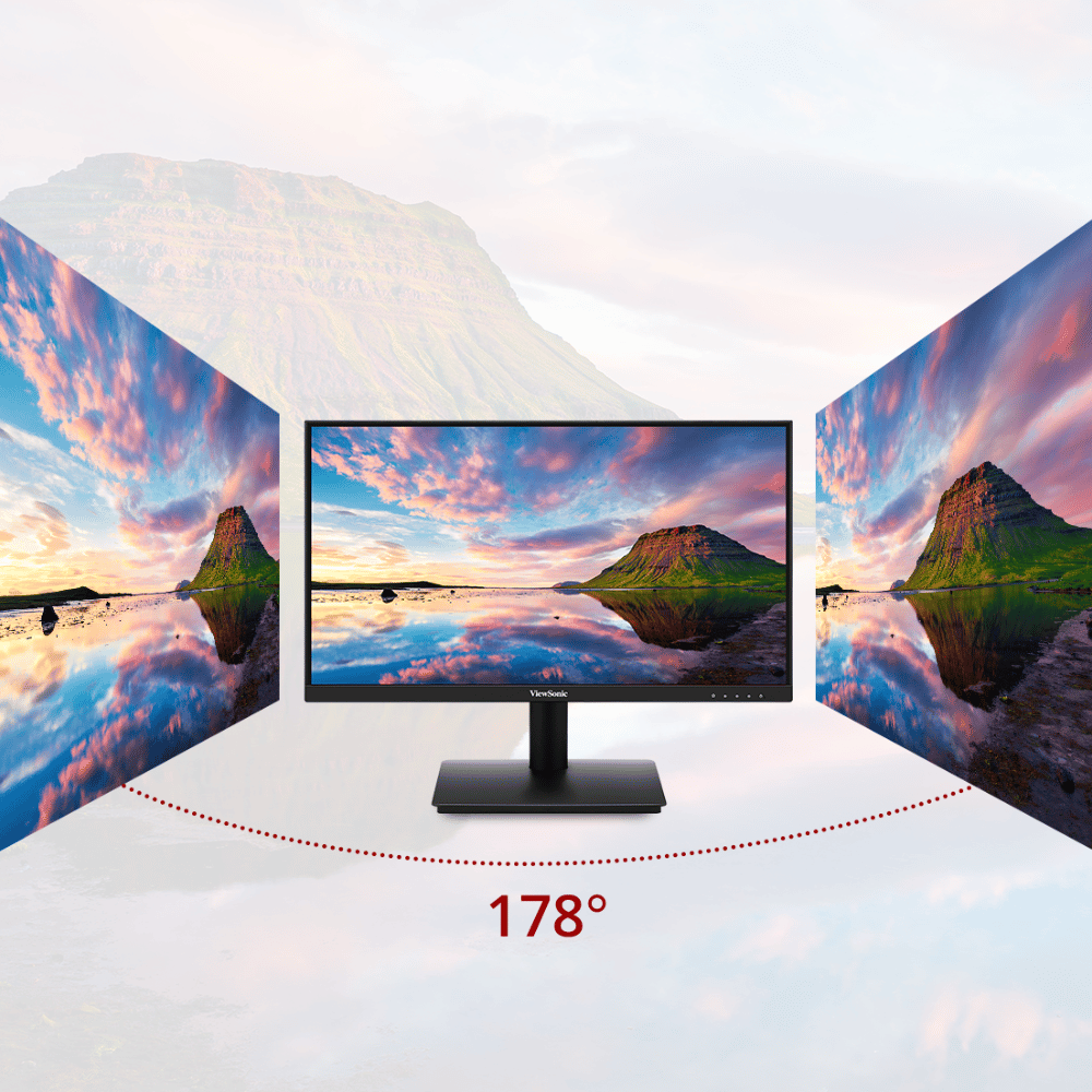 Monitor 22" ViewSonic VA220A-H (Full HD, VA, 120Hz, 1ms, HDMI, VGA, VESA) Nuevo