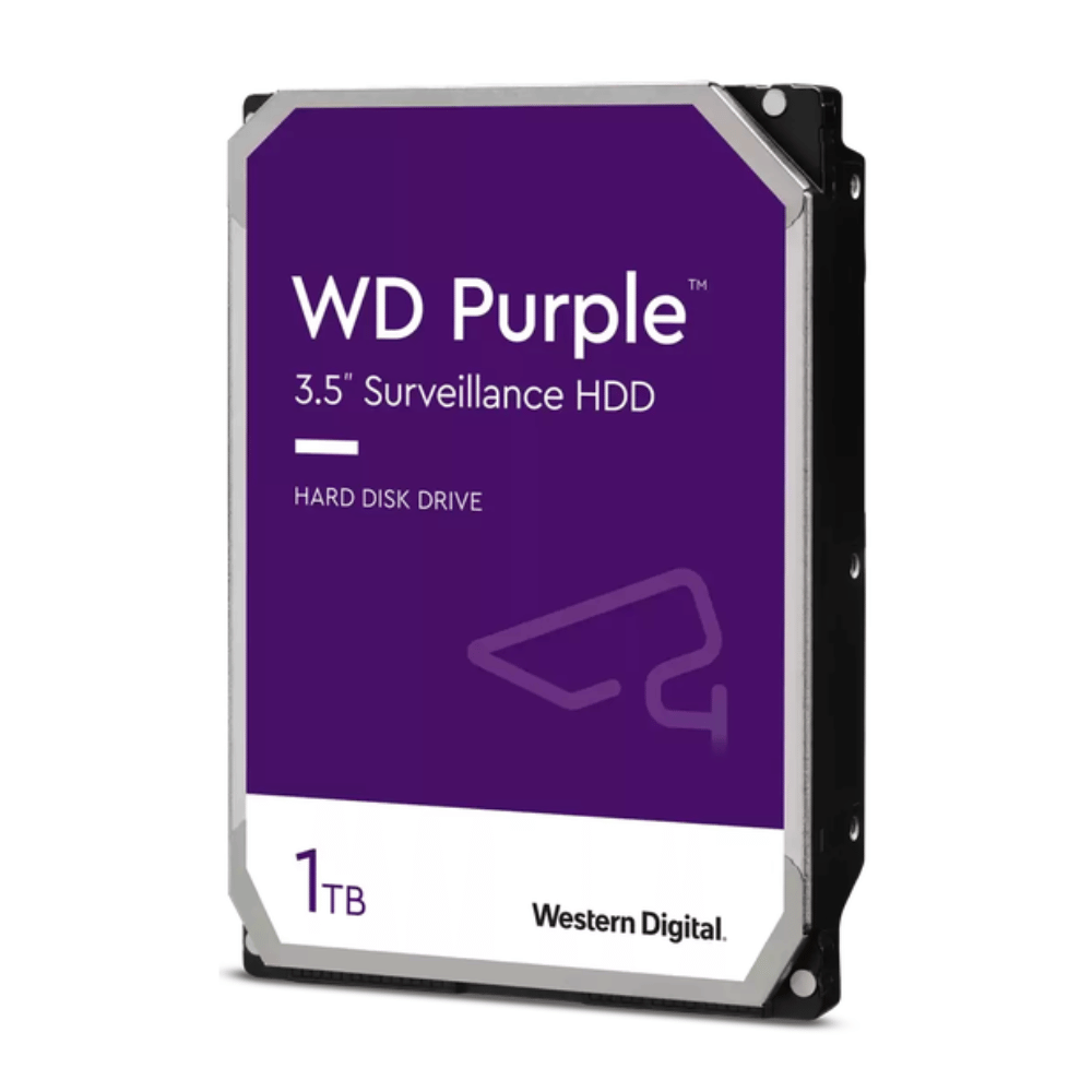Disco Duro 3.5" 1TB SATA WD Purple WD11PURZ (Videovigilancia, 7×24h)
