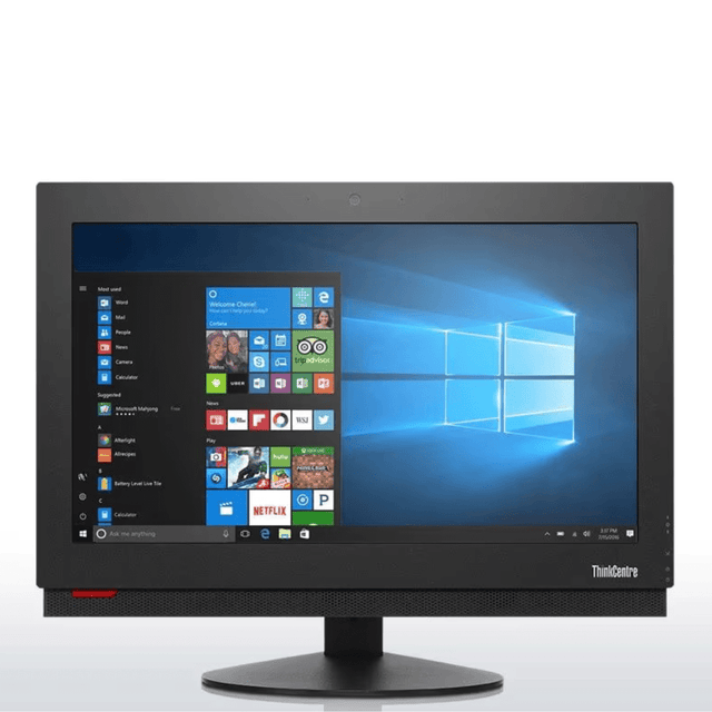 PC All in One Lenovo M700z (Pantalla 20" FHD, Intel Core i5 de 6° Gen, 8GB DDR4, 256GB SSD, Sin Wi-Fi, Windows 11 Home) Reacondicionado