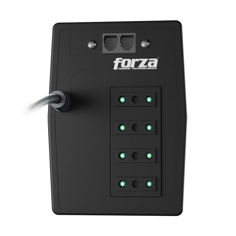 UPS Forza NT-1012C (1000VA, 500W, 220V, 4 Salidas, Protección RJ11) Nuevo