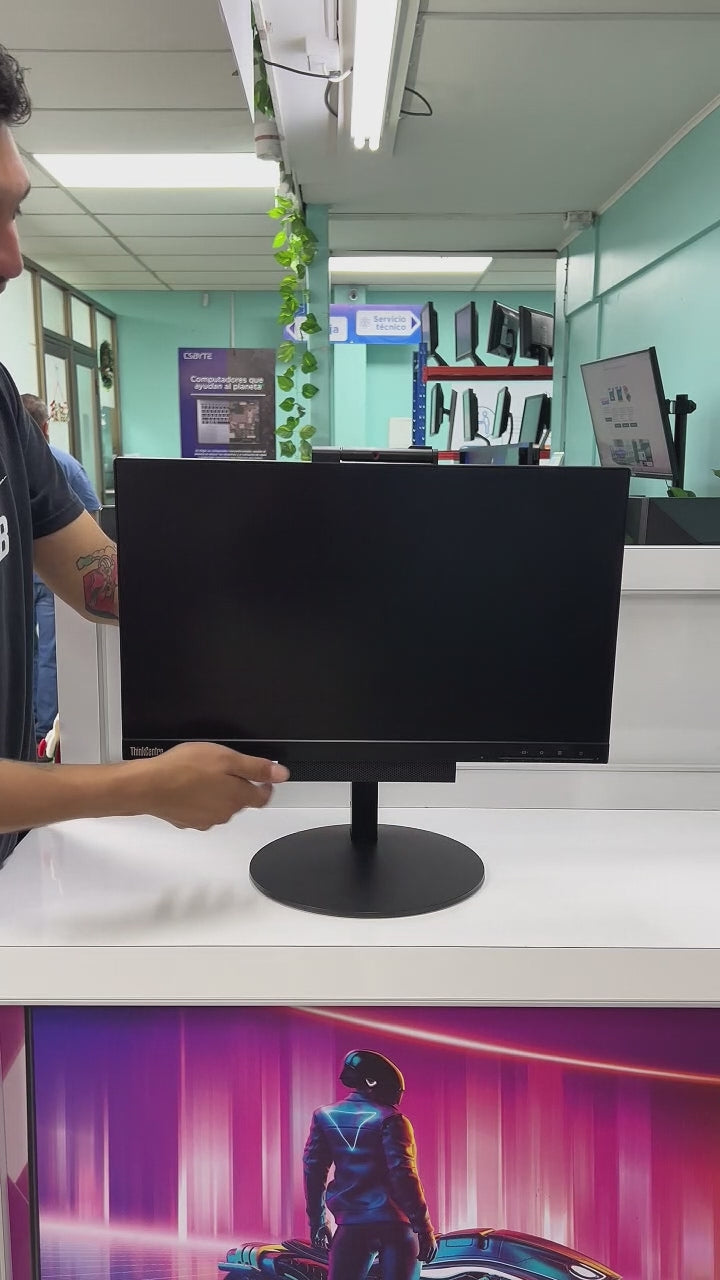 Tiny in One Lenovo TIO 24 Gen3 (Pantalla 24", Intel Core i5 de 6° Gen, 16GB DDR4, 256GB SSD, con Wi-Fi, Windows 11 Pro) Reacondicionado