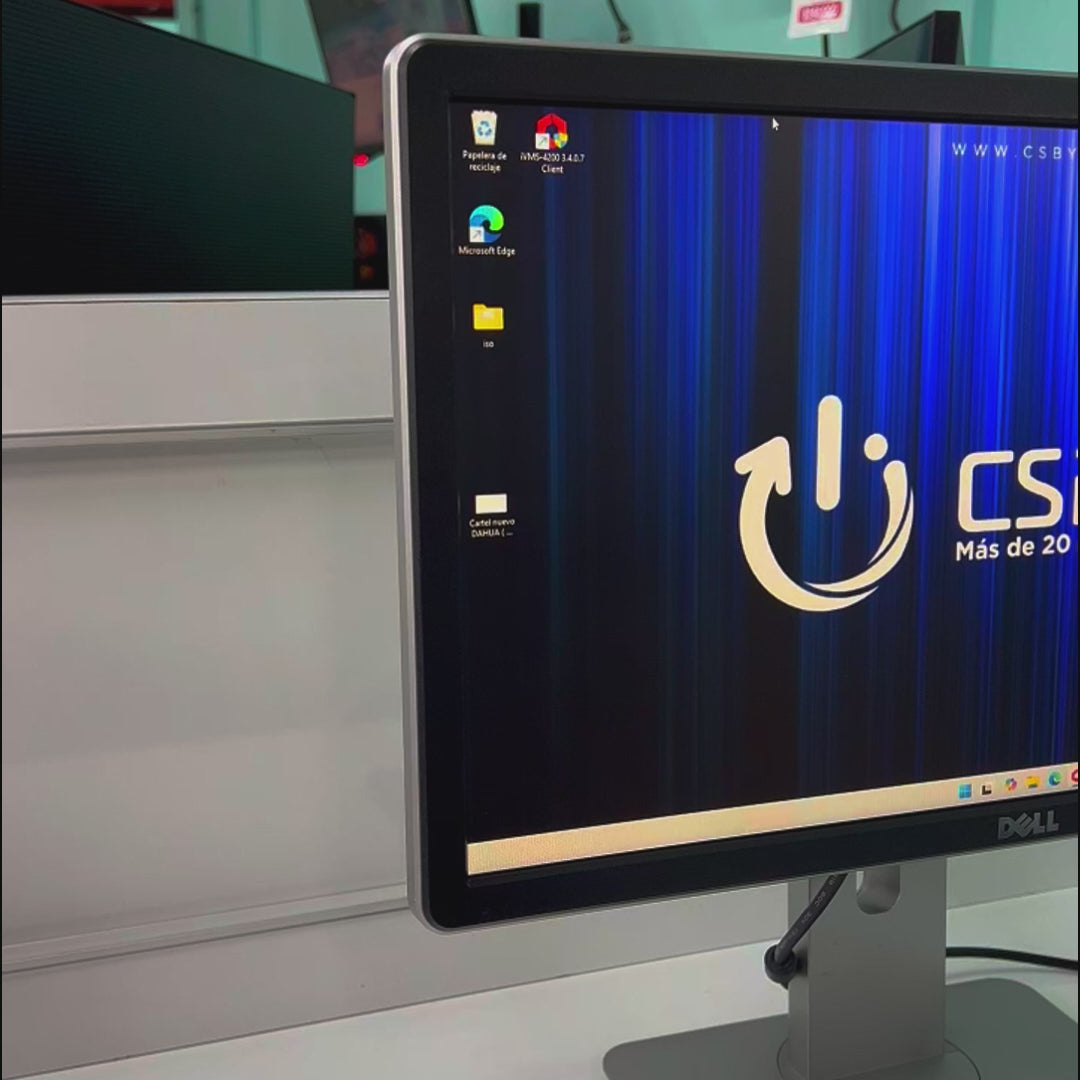 Monitor 20" Dell P2014HT (Pantalla 20", Panel IPS, VGA, DisplayPort) Reacondicionado