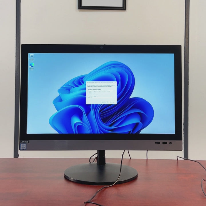 All in One Lenovo V330-20ICB (Pantalla 20", Core i3 de 8° Generación, 8GB DDR4, 256GB M.2, Con Wi-Fi, Windows 11 Pro) Reacondicionado