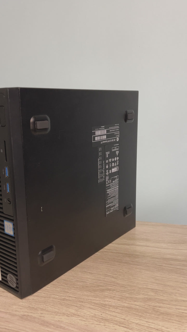 PC HP 280 G2 Business SFF  (Intel Core i5 de 6° Gen, 8GB DDR4, 256GB SSD, Windows 11 Pro) Reacondicionado