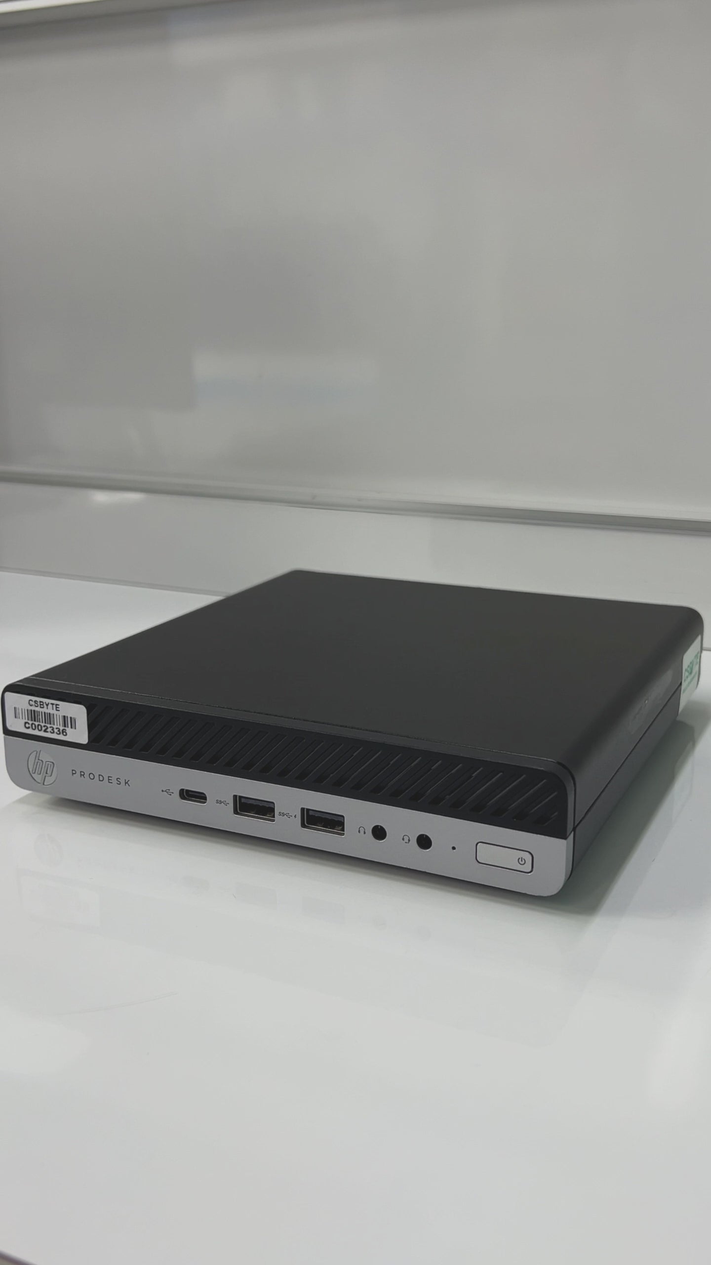 PC Tiny HP ProDesk 600 G5 (Intel Core i7 de 9° Gen, 16GB DDR4