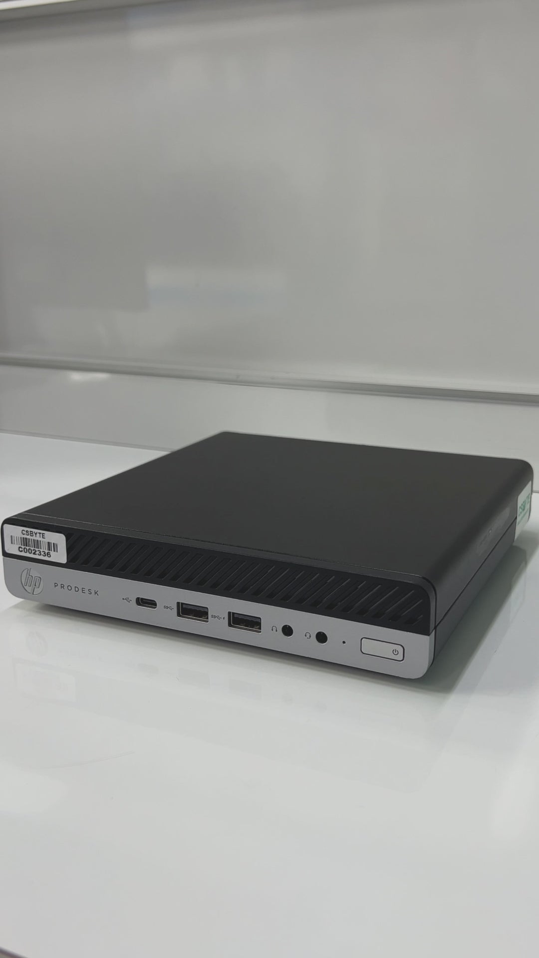 PC Tiny HP ProDesk 600 G5 (Intel Core i7 de 9° Gen, 16GB DDR4, 256GB M.2, con Wi-Fi, Windows 11 Pro) Reacondicionado