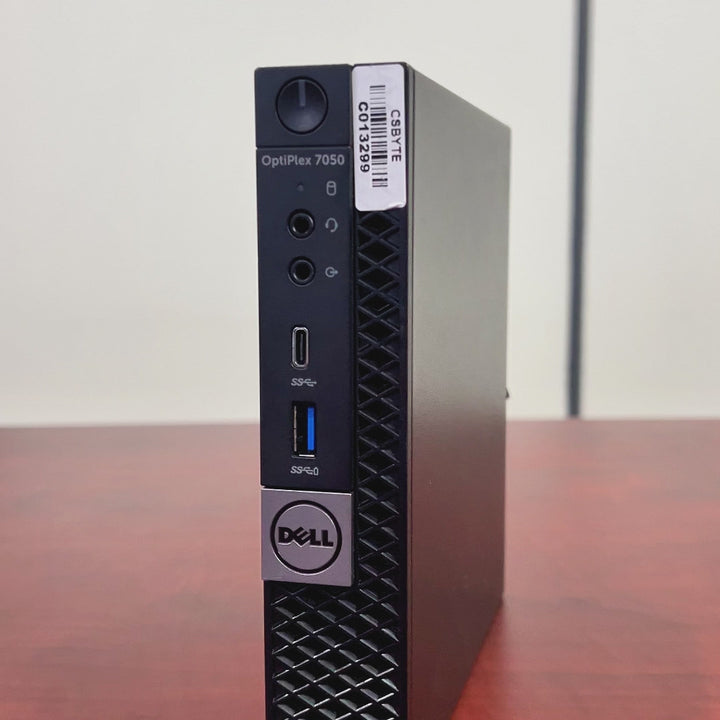 ¡Arma a tu medida! PC Tiny Dell OptiPlex 7050 (Intel Core i5 de 7° Gen, Sin Wi-Fi, Windows 11 Pro) Reacondicionado