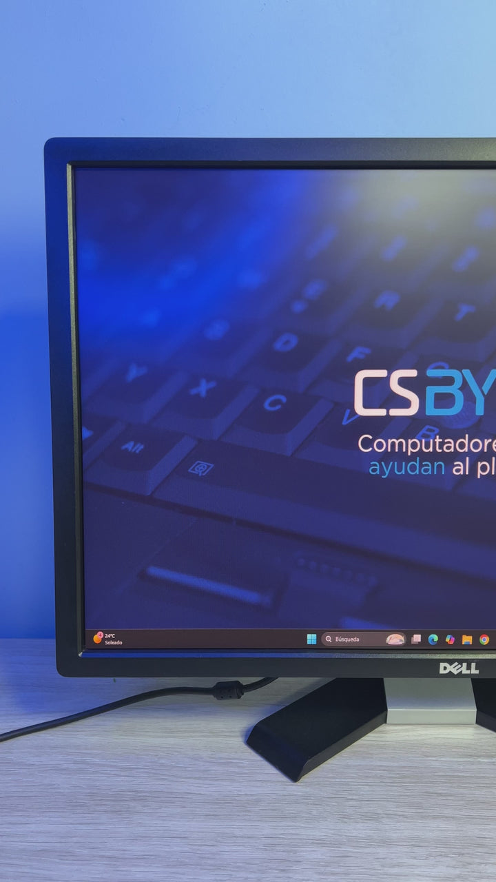 Monitor Dell UltraSharp U2412M (Pantalla 24", Panel IPS, Displayport, VGA) Reacondicionado