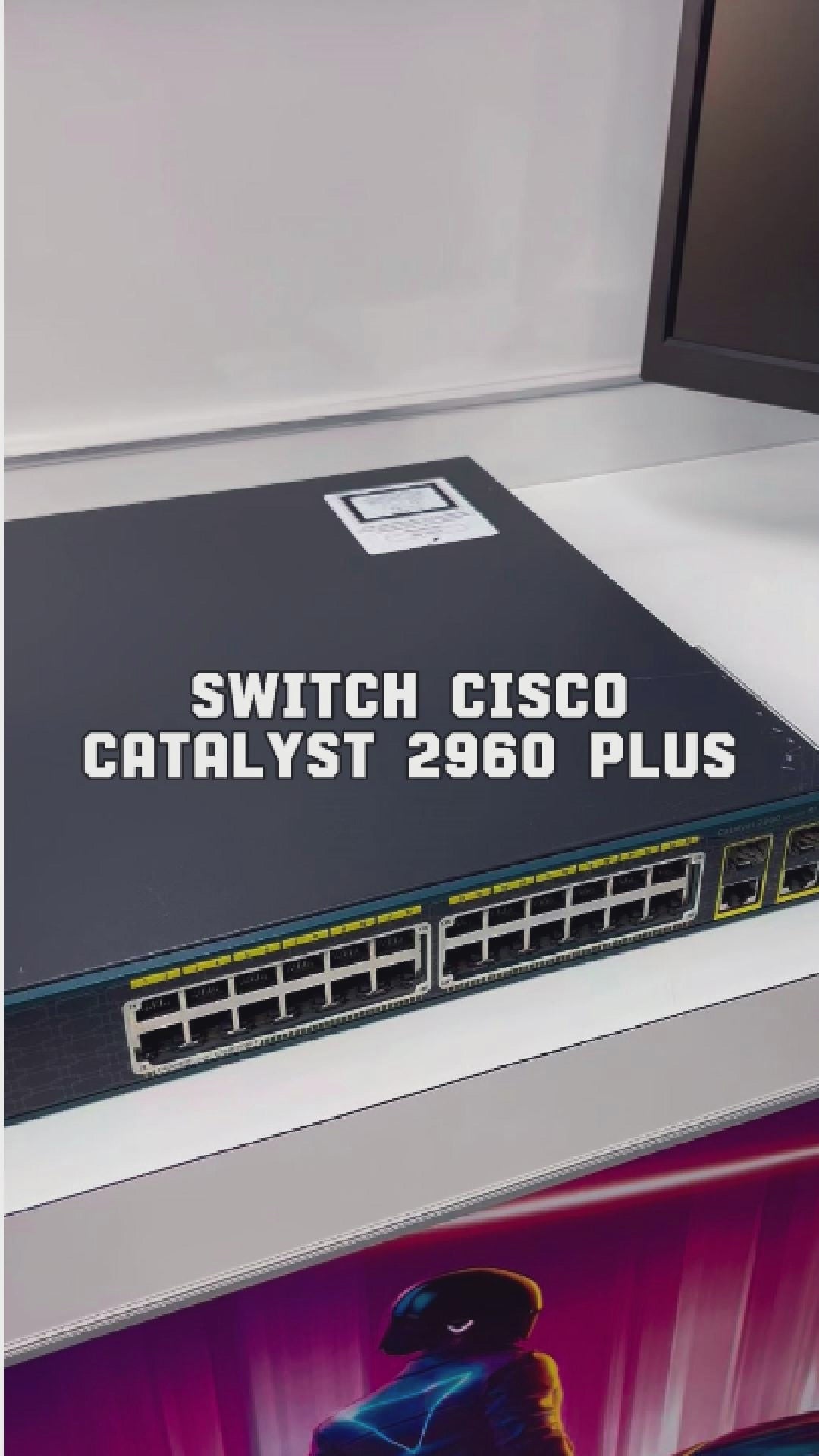 Switch Cisco Catalyst 2960-Plus (POE 24FE + 2SFP, 10/100Mbps, LAN Lite, Fast Ethernet) Reacondicionado