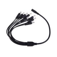Conector DC pulpo Hembra a 8 DC Macho