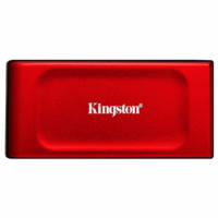 Disco Duro externo SSD Kingston XS1000 (2TB USB 3.2 Gen 2 Rojo, Lectura 1050MB/s)
