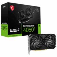 Tarjeta de Video MSI GeForce RTX 4060 Ti VENTUS 2X BLACK 8G OC