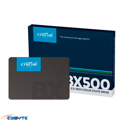 DISCO SSD 2.5" 500GB CRUCIAL BX500 3D NAND SATA L550/E500 MBPS