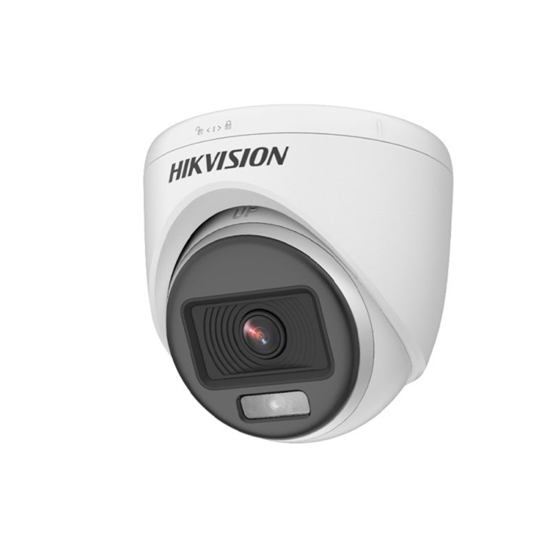 Cámara Seguridad Hikvision Turret TVI 2MP Colorvu 2.8mm 1080p