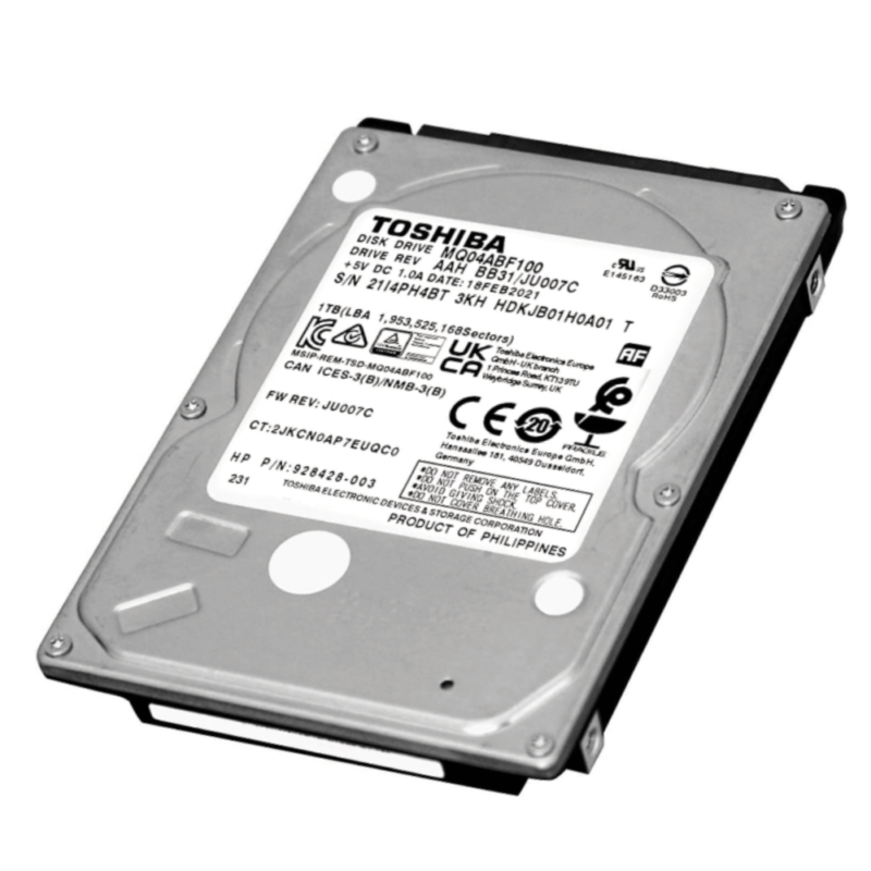 Disco Duro Notebook Toshiba MQ0117BF100 SATA
