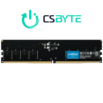 Memoria RAM Crucial, UDIMM DDR5 5600 MHZ 16 GB CL46; CT16G56C46U5; Nuevo