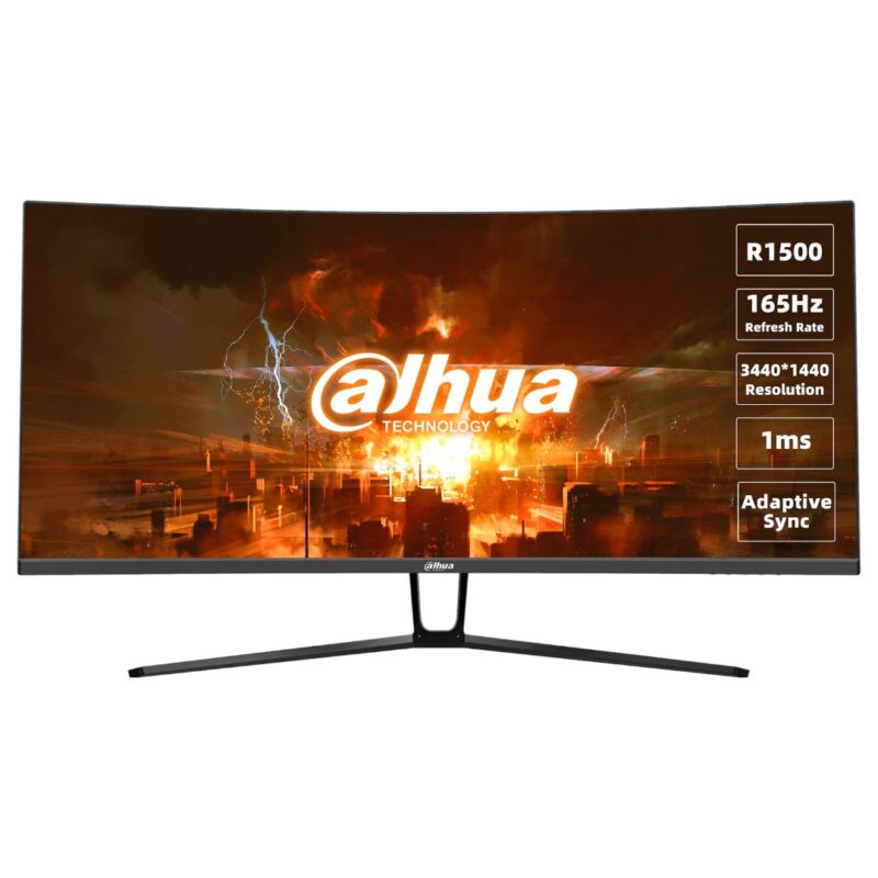 Led Monitor Gamer Curvo 34'' Dahua E330C / UWQHD / 165Hz, 1ms/ LM34-E230C/ (HDMI/DP) Nuevo