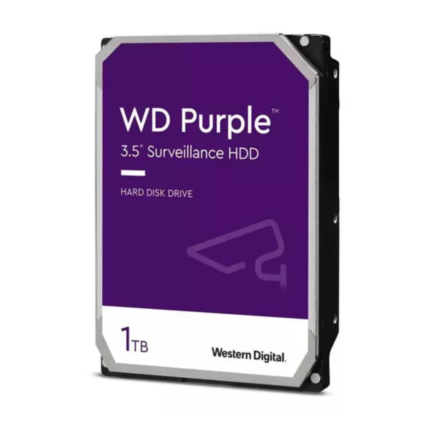 Disco Duro Videovigilancia HDD Western Digital PURPLE 1TB