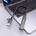 Hub 4 Puertos USB C/A 3.0 Ulink UL-HUBAC204