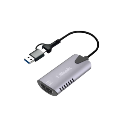 Tarjeta Capturadora de Video HDMI 4K a USB-C/USB 3-0 Ulink UL-ADV2