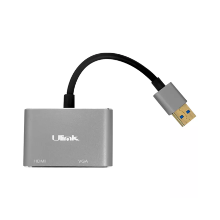 Adaptador USB 3.0 a HDMI y VGA Ulink UL-AD300HV