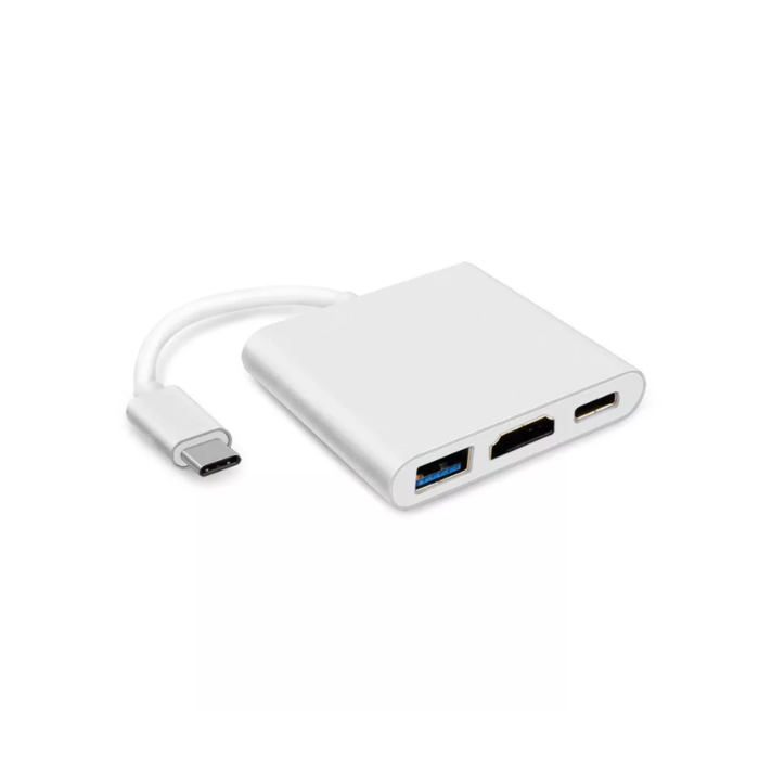 Adaptador USB.C a USB 3.0/HDMI 4K/VGA/USB-C Macro