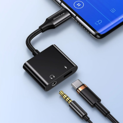 Adaptador USB-C a USB-C + Audio BestLink BL-AD260A