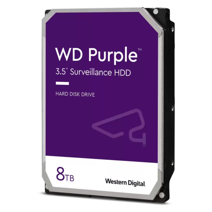 Disco Duro Videovigilancia HDD Western Digital WD85PURZ PURPLE 8Tb