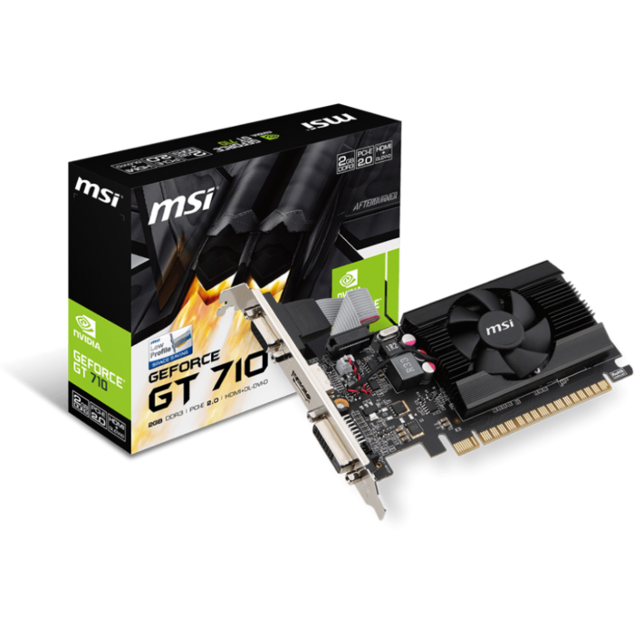 Tarjeta de Video MSI GT 710 2GD3 LP