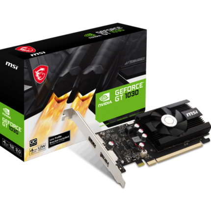 Tarjeta de Video MSI GT 1030 4GB LP OC