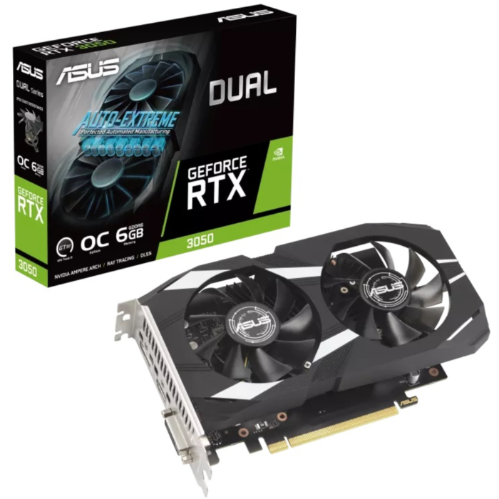 Tarjeta de Video Asus Dual RTX 3050 OC Edition