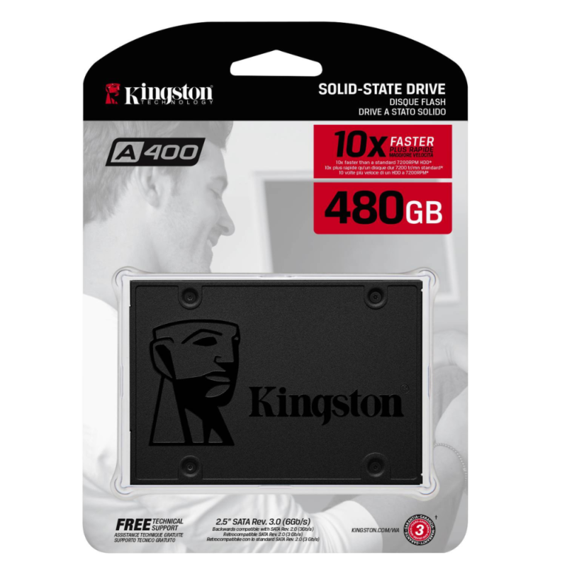 Disco Duro SSD Kingston A400 480gb