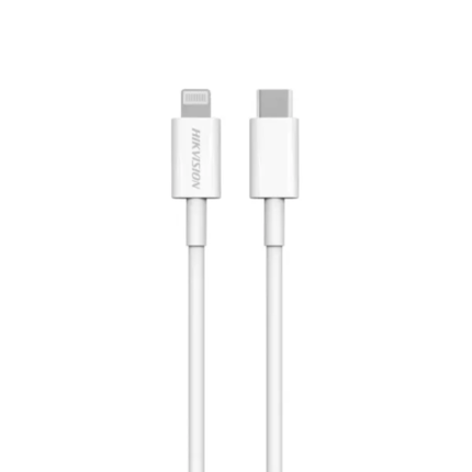 Cable USB-C a Lightning Hikvision 1MT/HS-HUB-CBC2L (1mt, soporta carga y datos)