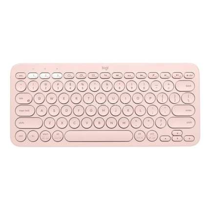 "Teclado Logitech Pebble Keys 2 K380 Bluetooth Rosa "