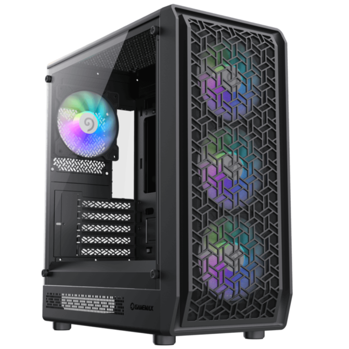 Gabinete Gamer Gamemax Forge MB Black