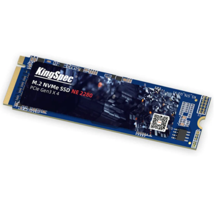 Disco Duro SSD KingSpec NE-256 (256GB, M.2 NVMe ,2280 PCIe Gen3 NE-256, Alta Velocidad, ideal para PC y Laptop)