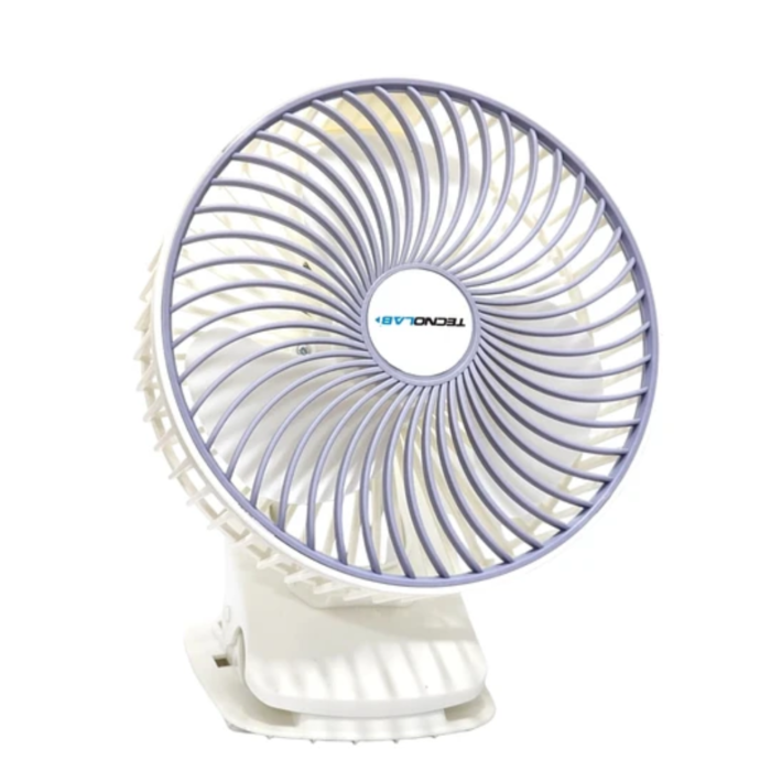 Ventilador Portátil, Tecnolab, TL674, USB de Escritorio con Clips