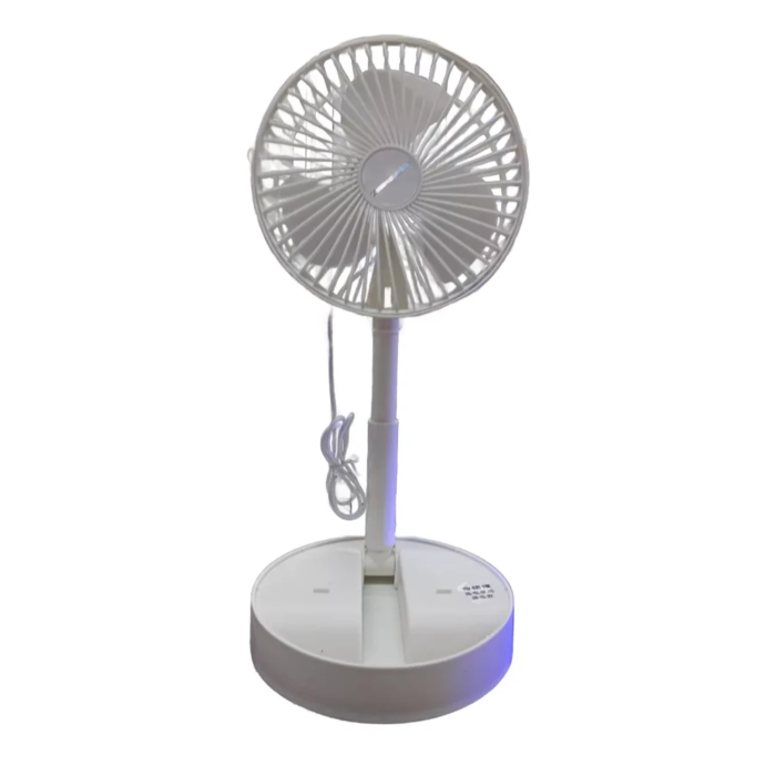 Ventilador Portátil, Tecnolab, TL667, USB con Pedestal White