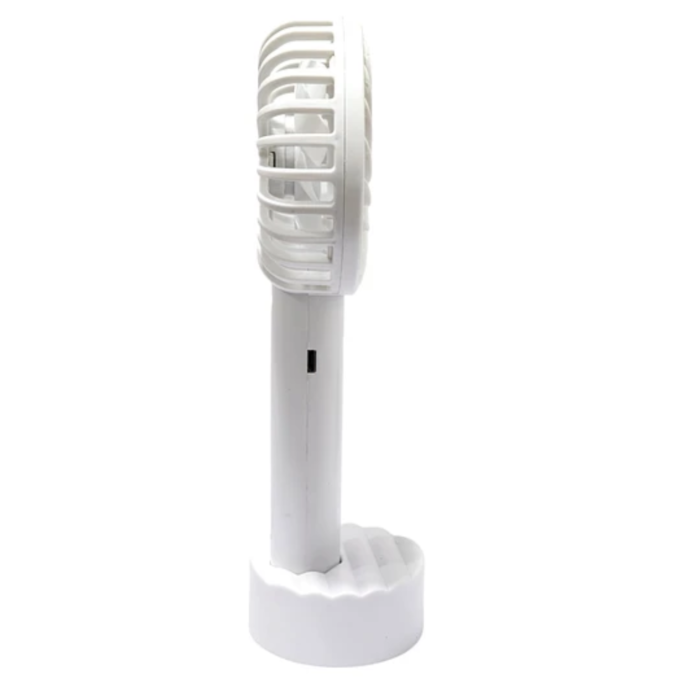 Ventilador Portátil, Tecnolab, TL671, De Mano con Batería White