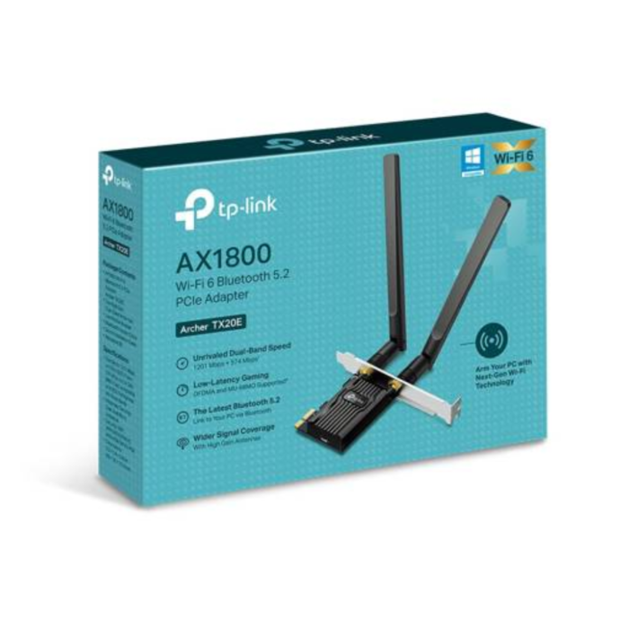 ADAPTADOR WIFI / BLUETTOTH PCIE TP-LINK ARCHER TX20E (G6M)